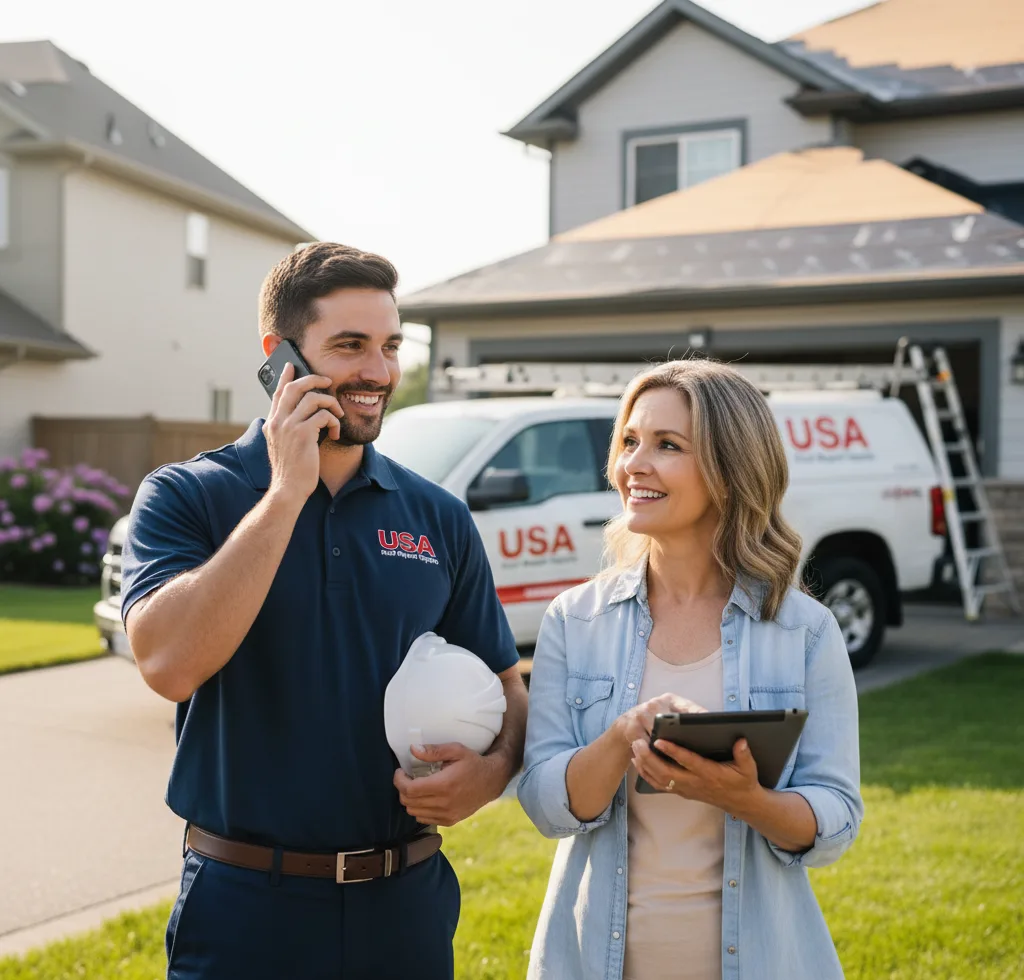 USA Roof Repair Experts customer support in North Versailles